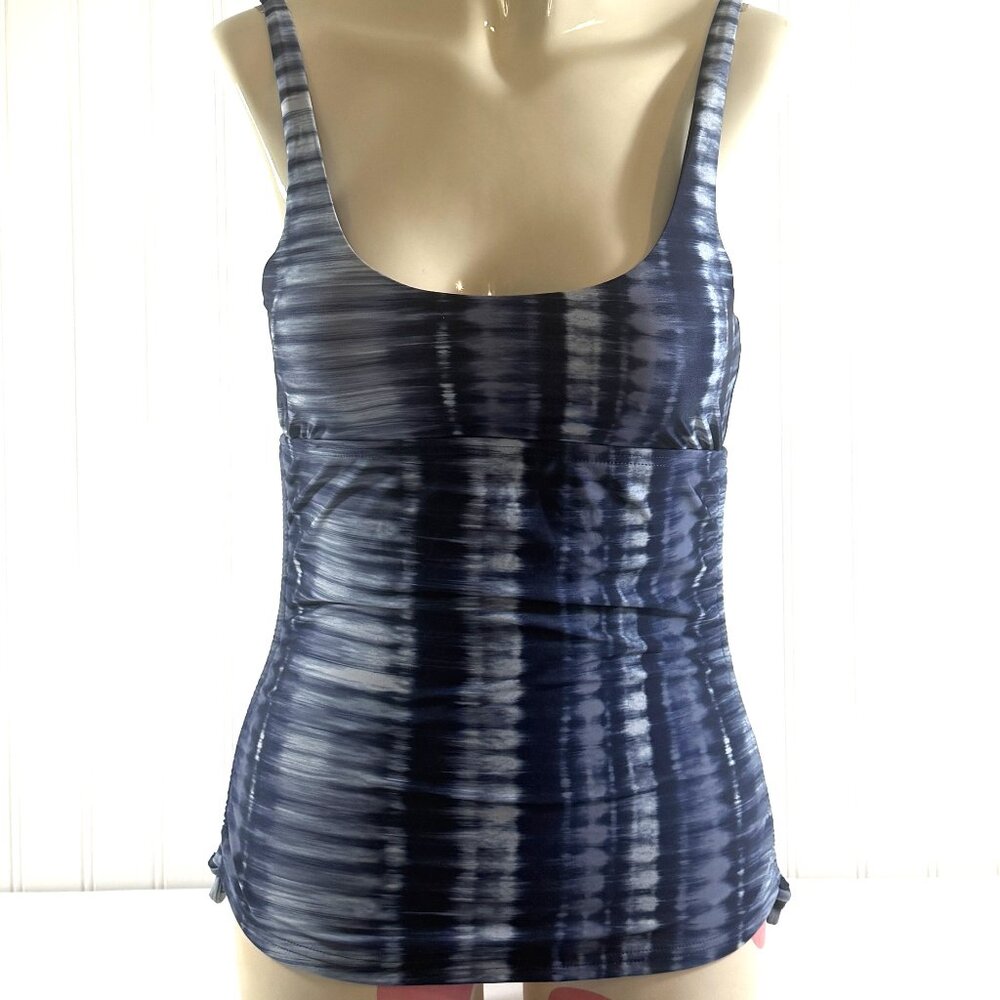 prAna Tankinis Top Blue Multicolor Women's Size Ex Small